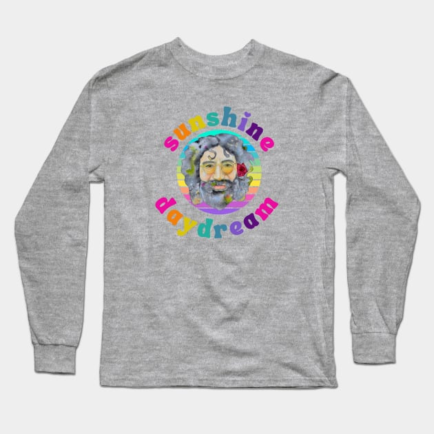 Sunshine Daydream rainbow Long Sleeve T-Shirt by karenpaytonart